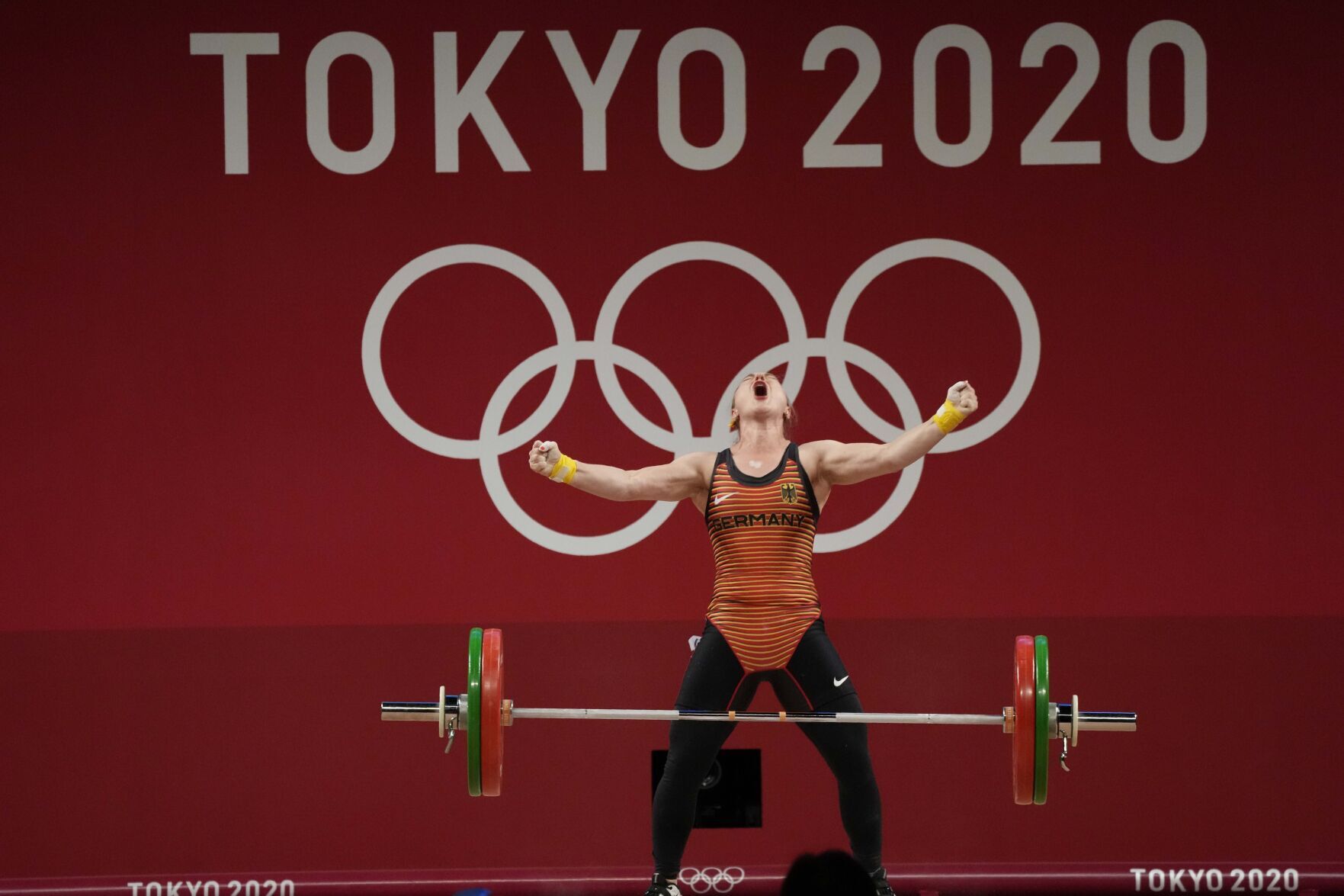 APTOPIX Tokyo Olympics Weightlifting Women